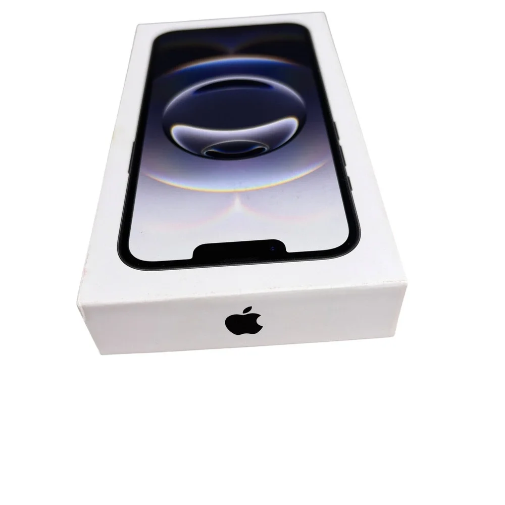 Apple iPhone 16e Box Only 128GB Black Good A3212 MDD04LL/A OEM Retail Packaging
